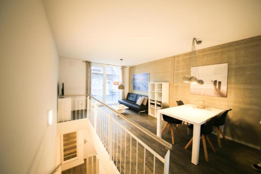 Ferienwohnung Hafenkante ニーンドルフ エクステリア 写真