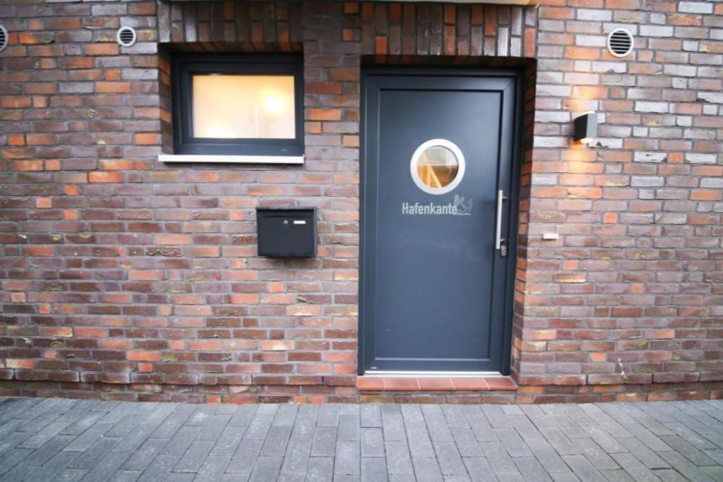 Ferienwohnung Hafenkante ニーンドルフ エクステリア 写真